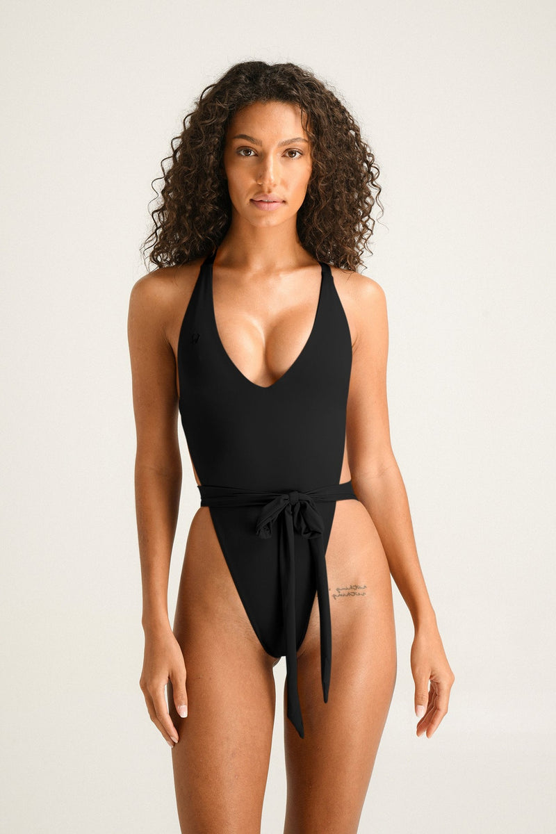 11 Swimsuits That Look Bangin' on Small Busted Ladies  Swimsuits, Plunging one  piece swimsuit, One piece swimsuit