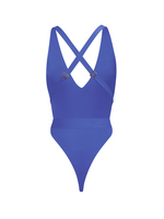 One-Piece Violet swimmer Front profile 