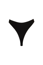 The Colette Noir cheeky bikini bottom