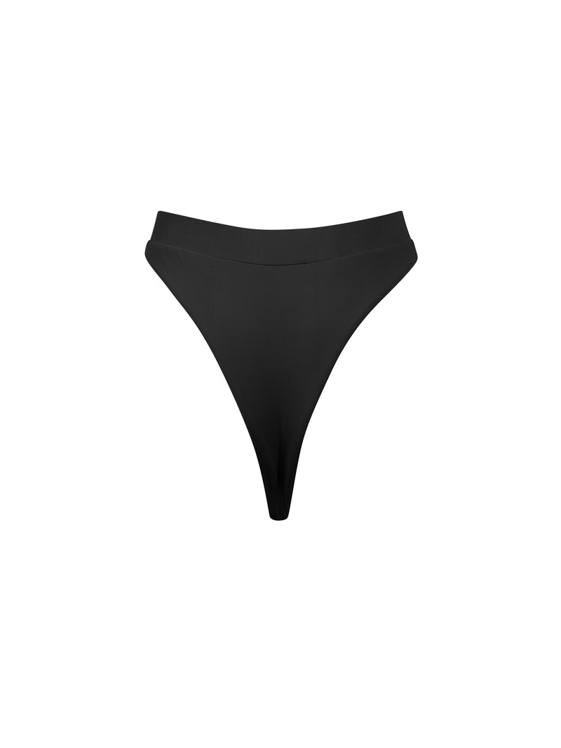fonda noir bikini swimwear bottom