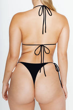 noir black swimwear bottom