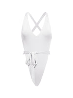 Nala One-Piece Ivory swimwear front profile