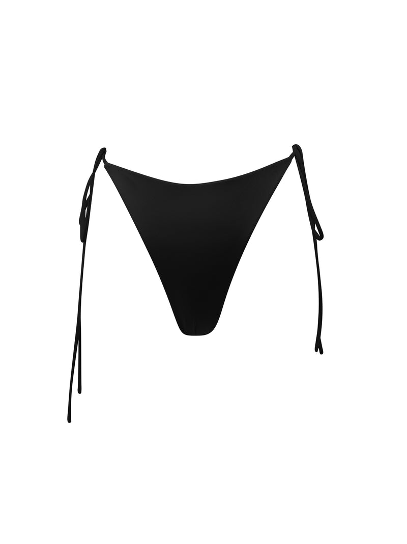 noir black swimmwear bottom